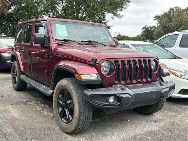 used 2021 Jeep Wrangler Unlimited car, priced at $33,750