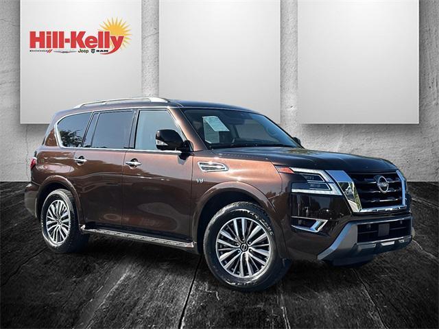 used 2022 Nissan Armada car, priced at $38,400