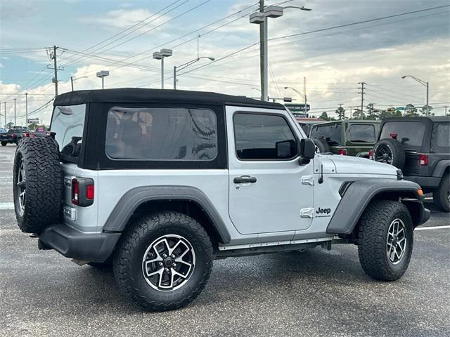 used 2023 Jeep Wrangler car, priced at $29,750