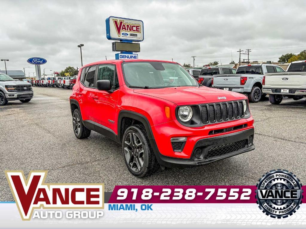 used 2020 Jeep Renegade car, priced at $12,579