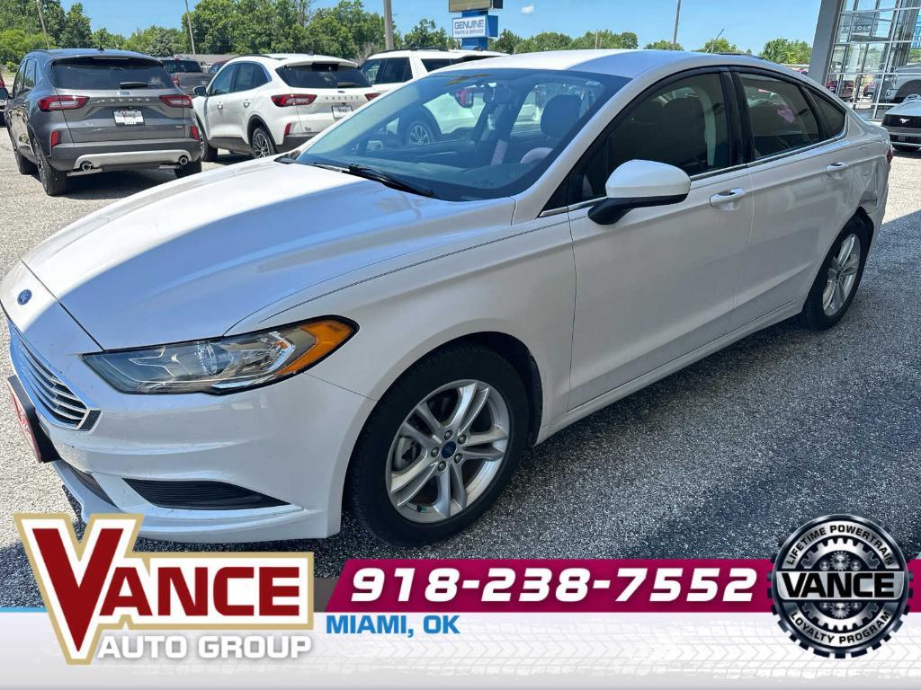 used 2018 Ford Fusion car, priced at $14,768