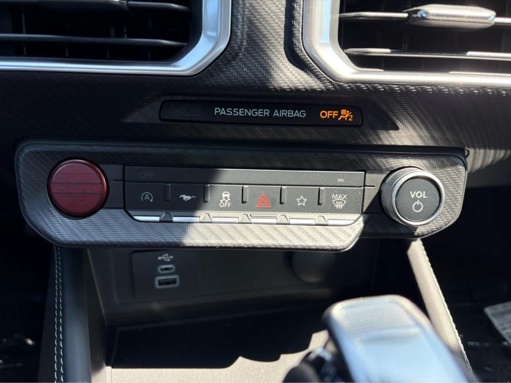 new 2025 Ford Mustang car, priced at $40,845