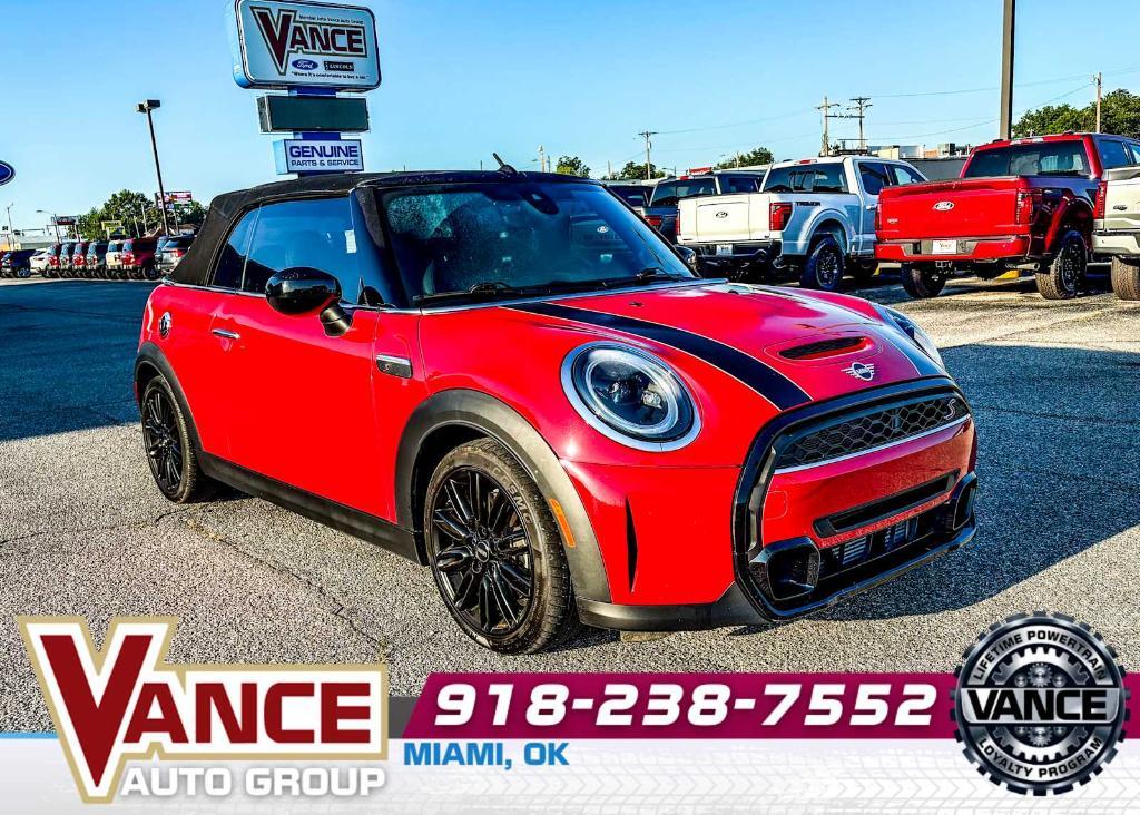 used 2022 MINI Convertible car, priced at $27,802