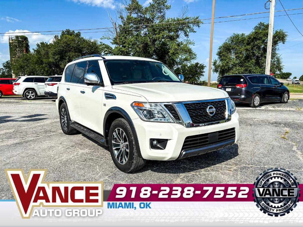 used 2020 Nissan Armada car, priced at $18,853