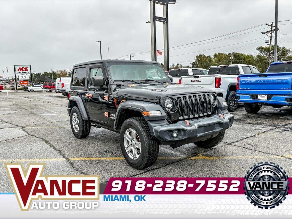 used 2020 Jeep Wrangler car, priced at $23,947