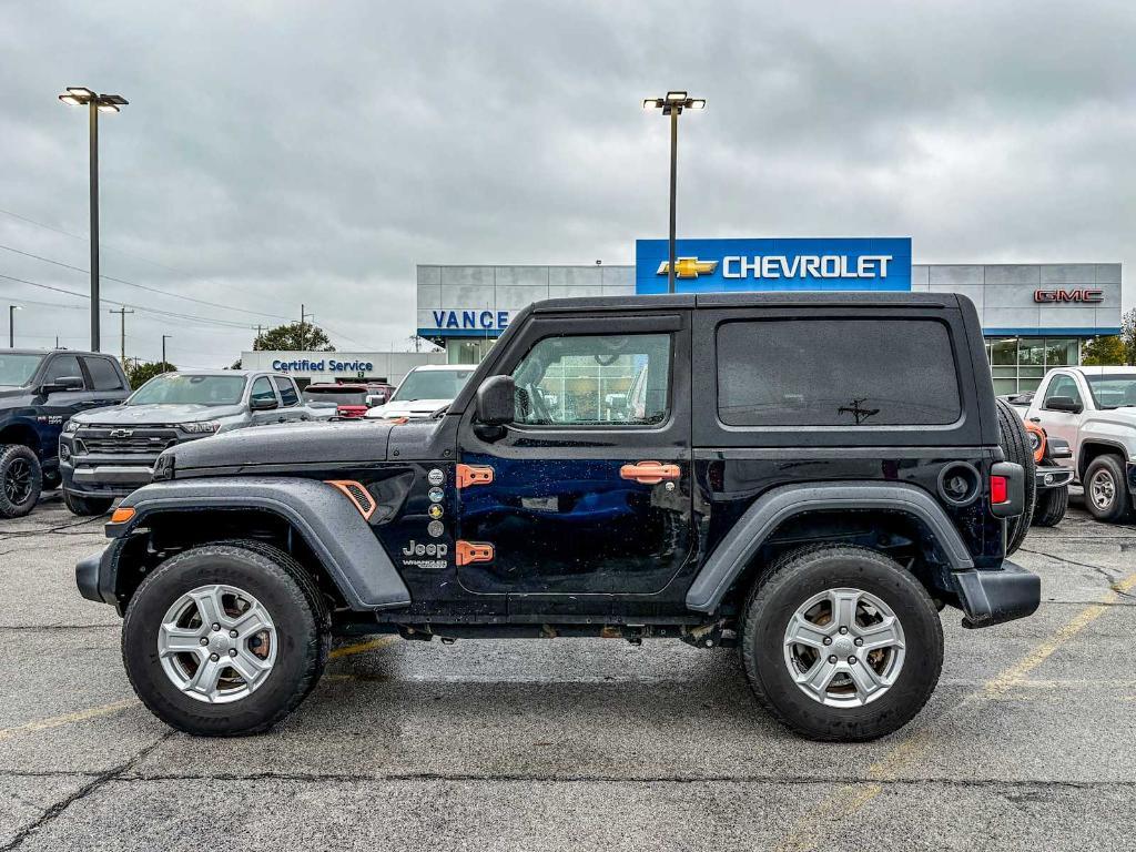 used 2020 Jeep Wrangler car, priced at $23,947