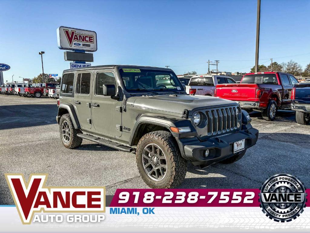 used 2023 Jeep Wrangler car, priced at $31,000