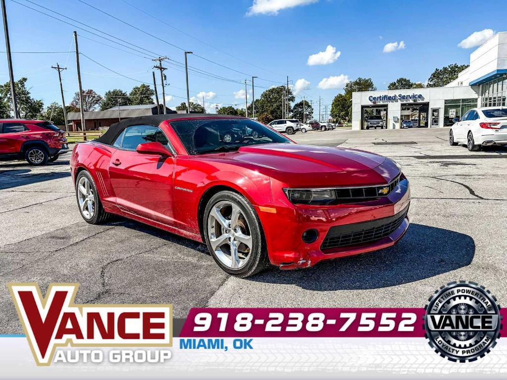 used 2015 Chevrolet Camaro car, priced at $16,386
