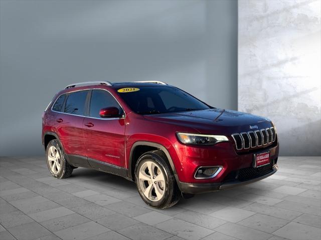 used 2021 Jeep Cherokee car, priced at $25,970