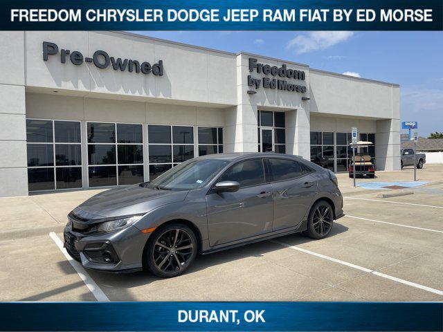 used 2021 Honda Civic car, priced at $23,446