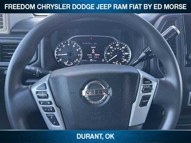 used 2021 Nissan Titan car, priced at $24,690