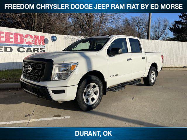 used 2021 Nissan Titan car, priced at $24,690