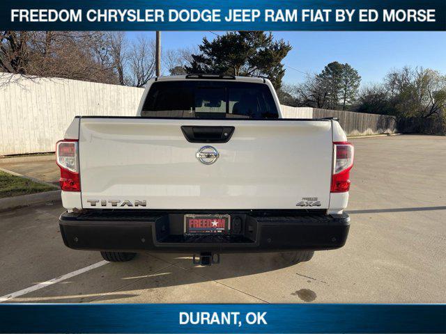 used 2021 Nissan Titan car, priced at $24,690