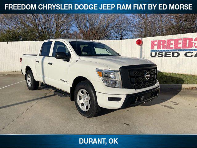 used 2021 Nissan Titan car, priced at $24,690