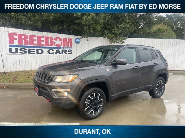 used 2021 Jeep Compass car, priced at $19,961