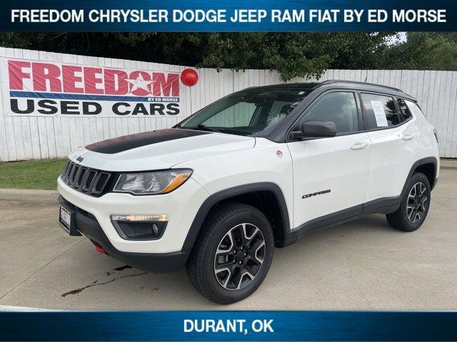 used 2021 Jeep Compass car, priced at $23,873