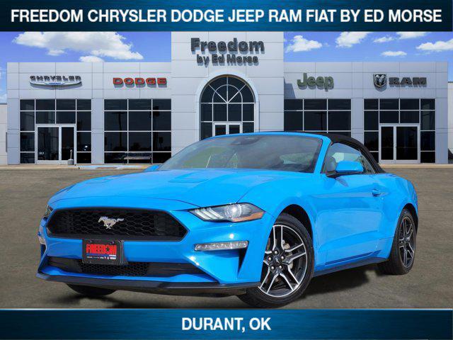 used 2022 Ford Mustang car, priced at $22,998