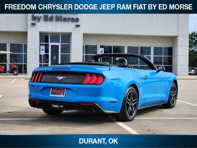used 2022 Ford Mustang car, priced at $22,998