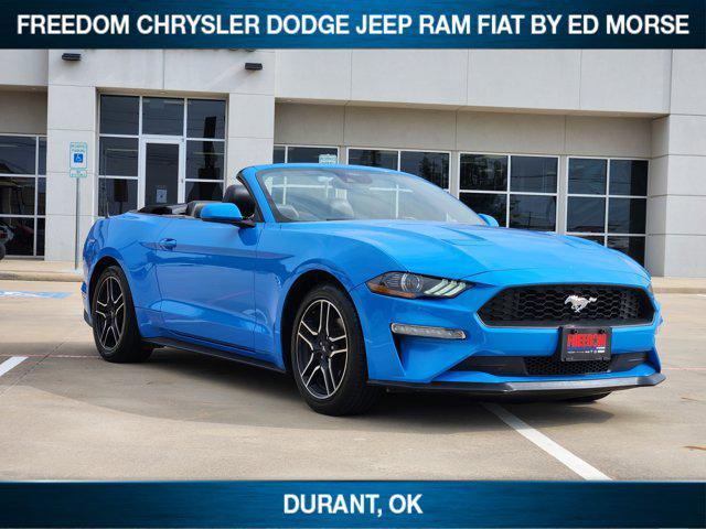 used 2022 Ford Mustang car, priced at $22,998