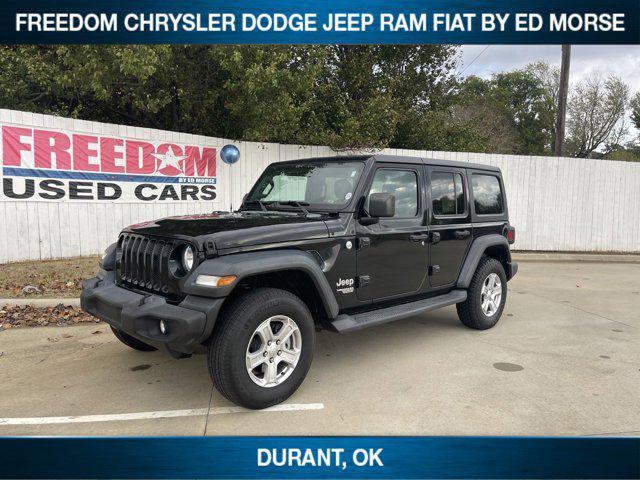 used 2020 Jeep Wrangler Unlimited car, priced at $29,713