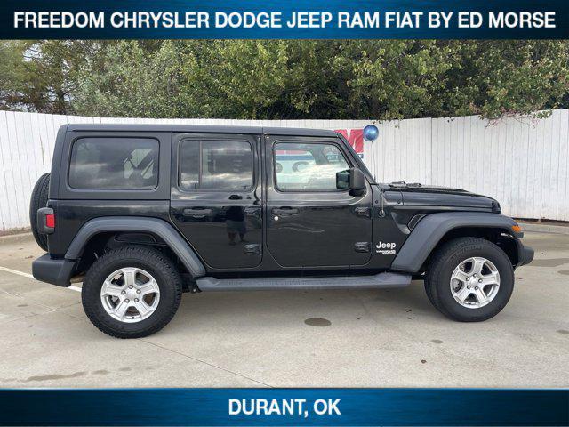 used 2020 Jeep Wrangler Unlimited car, priced at $29,713