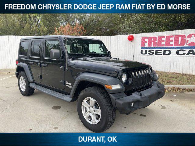 used 2020 Jeep Wrangler Unlimited car, priced at $29,713