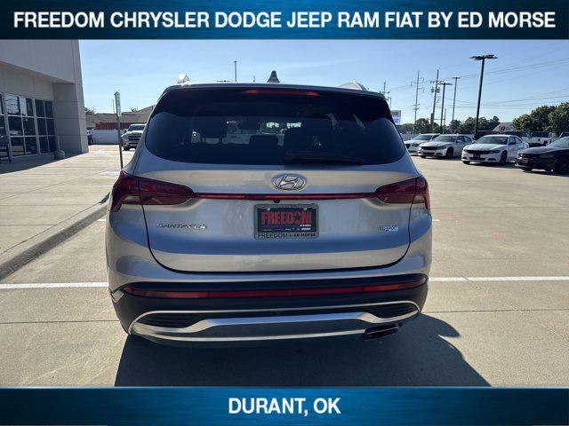 used 2021 Hyundai Santa Fe car, priced at $18,830