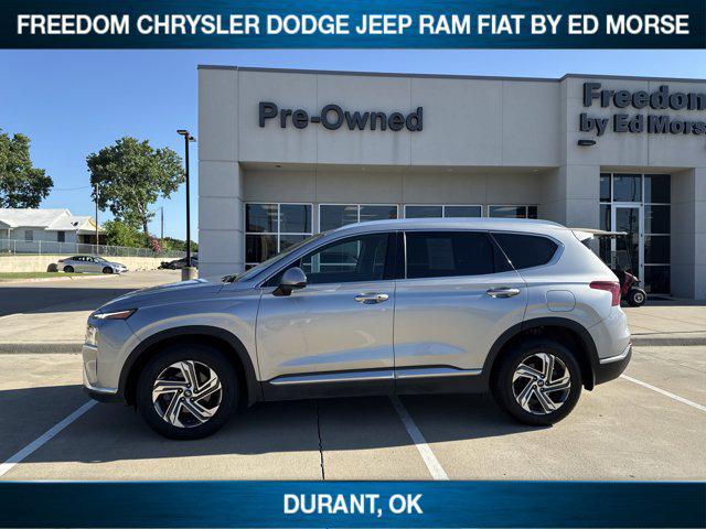 used 2021 Hyundai Santa Fe car, priced at $18,830