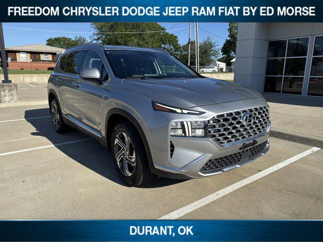 used 2021 Hyundai Santa Fe car, priced at $18,830