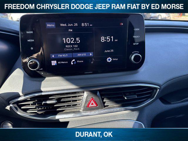 used 2021 Hyundai Santa Fe car, priced at $18,830