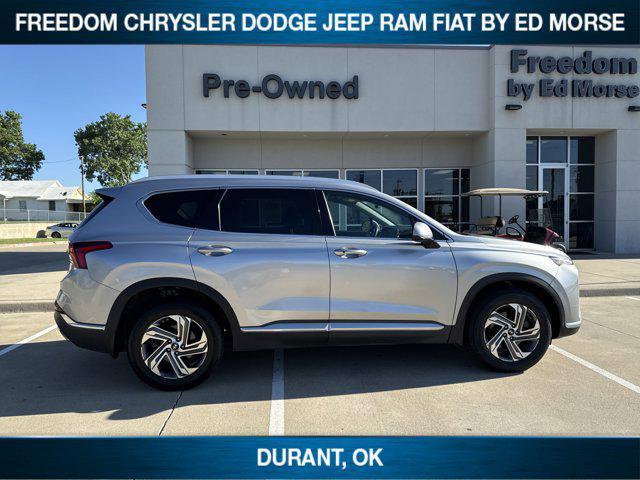 used 2021 Hyundai Santa Fe car, priced at $18,830