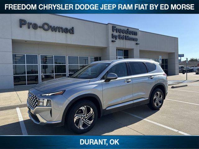 used 2021 Hyundai Santa Fe car, priced at $18,830