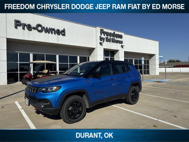 used 2023 Jeep Compass car, priced at $22,868