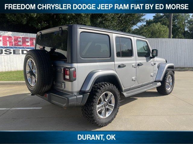 used 2020 Jeep Wrangler Unlimited car, priced at $34,496