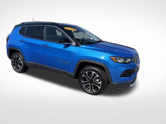 used 2022 Jeep Compass car, priced at $23,999