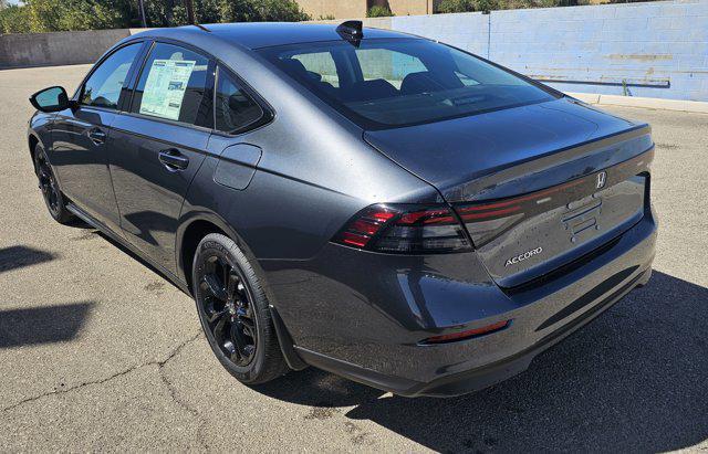 new 2025 Honda Accord car, priced at $30,665