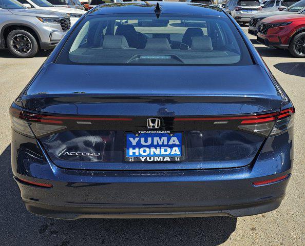new 2025 Honda Accord car, priced at $30,665