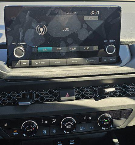 new 2025 Honda Accord car, priced at $30,665