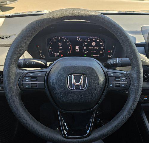 new 2025 Honda Accord car, priced at $30,665