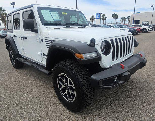 used 2022 Jeep Wrangler Unlimited car, priced at $31,420