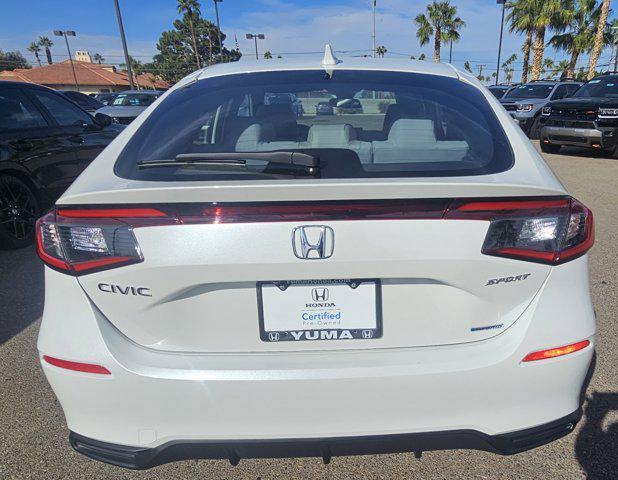 used 2025 Honda Civic Hybrid car, priced at $29,999