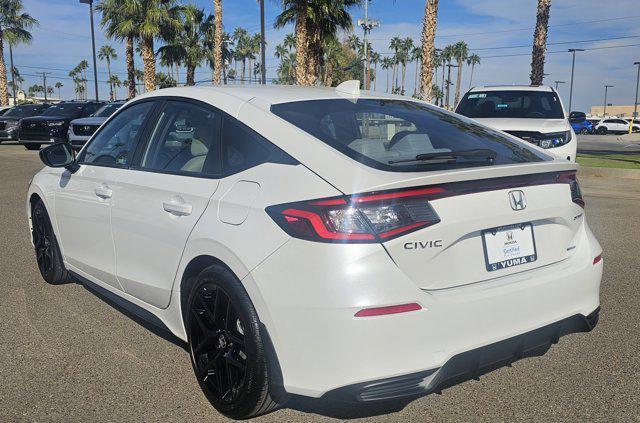 used 2025 Honda Civic Hybrid car, priced at $29,999