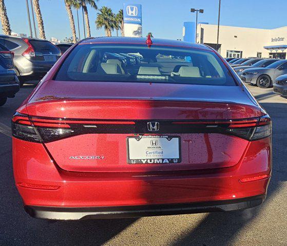 used 2024 Honda Accord car, priced at $27,998