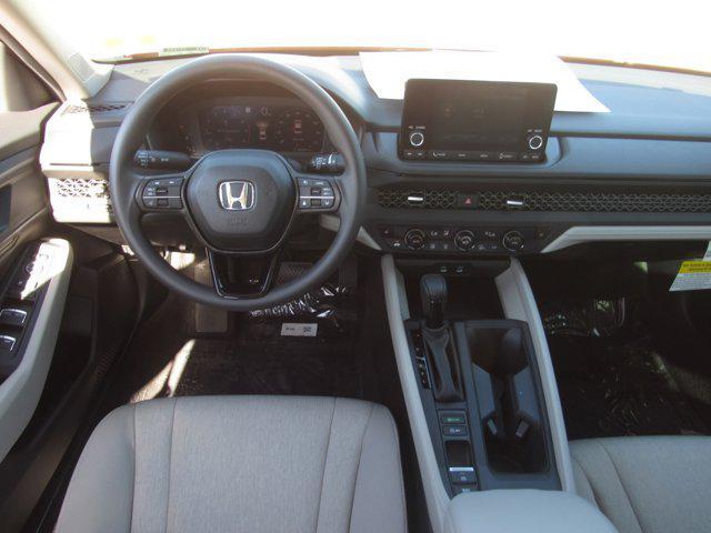 new 2025 Honda Accord car, priced at $30,610