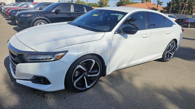 used 2022 Honda Accord car, priced at $24,999