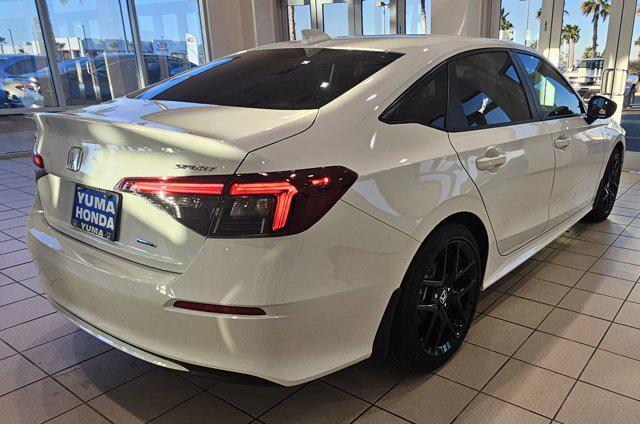 new 2025 Honda Civic Hybrid car, priced at $29,145