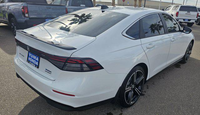 new 2025 Honda Accord Hybrid car, priced at $33,805