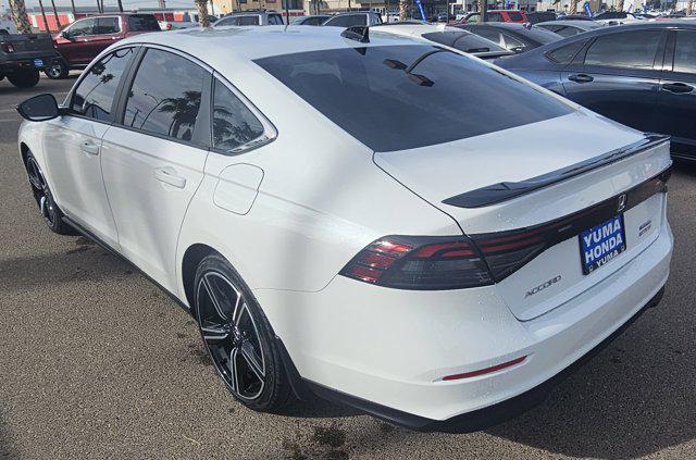 new 2025 Honda Accord Hybrid car, priced at $33,805
