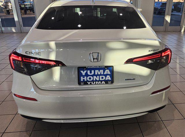 new 2025 Honda Civic Hybrid car, priced at $28,890