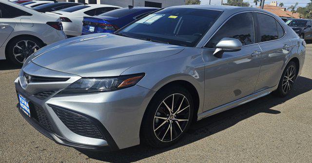 used 2021 Toyota Camry car, priced at $20,899